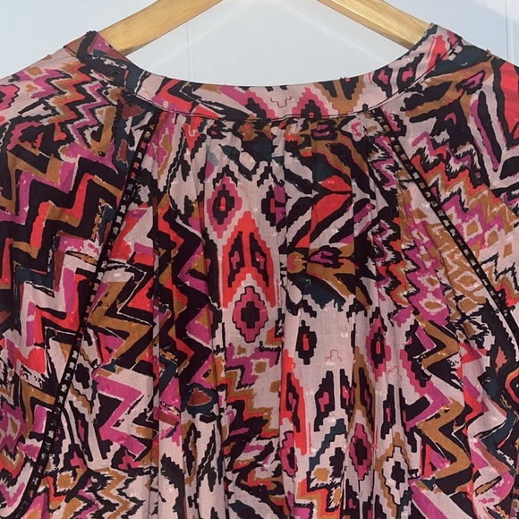 Zara•Angie Button Down Belted Cotton Dress - Picture 11 of 11